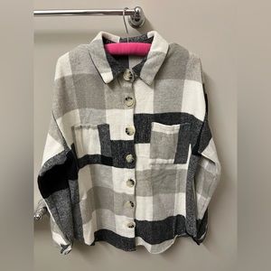 Flannel Shacket. Size Medium